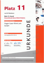 Beste Klinik-Website 2016